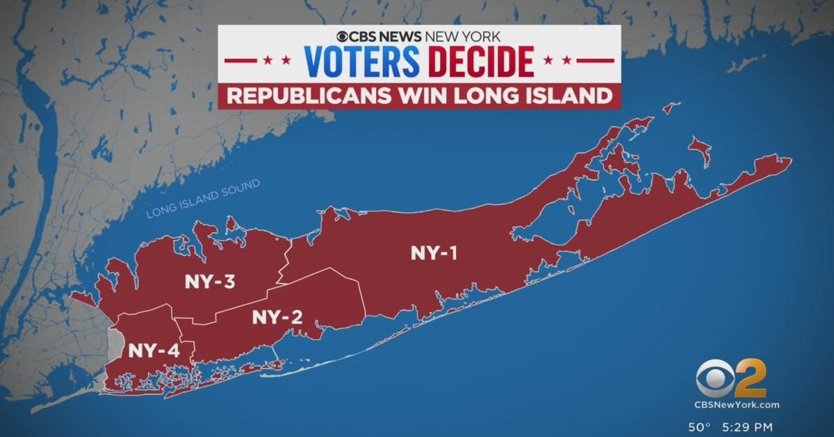 Republican congressional candidates sweep Long Island CBS New York