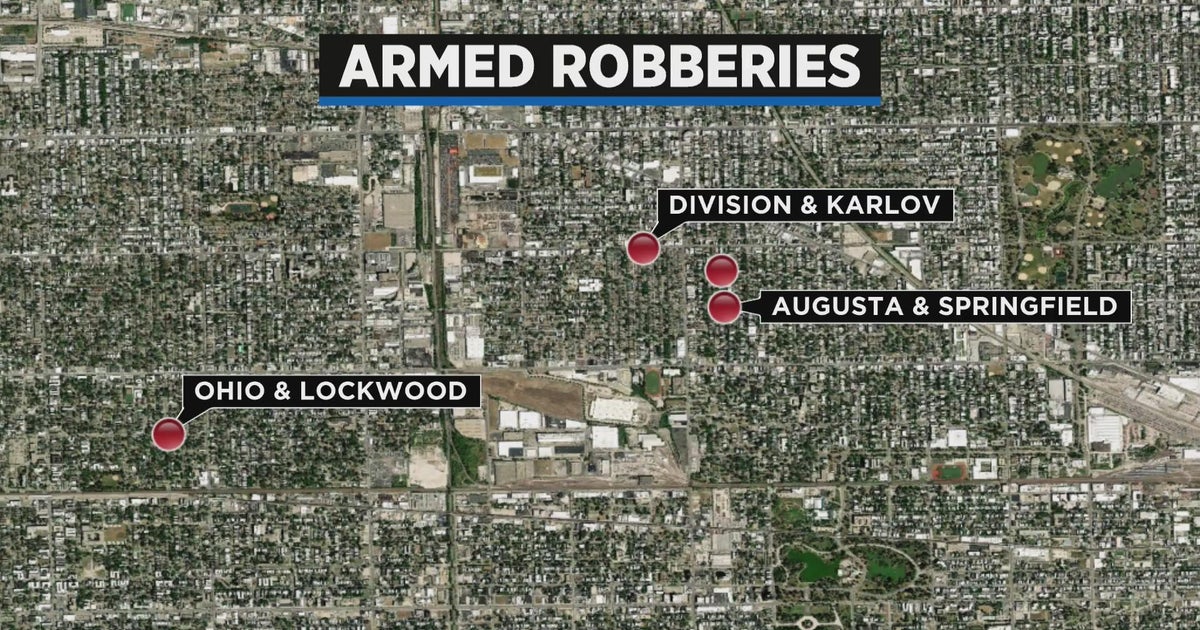 Police search for suspects in string of armed robberies on West Side ...