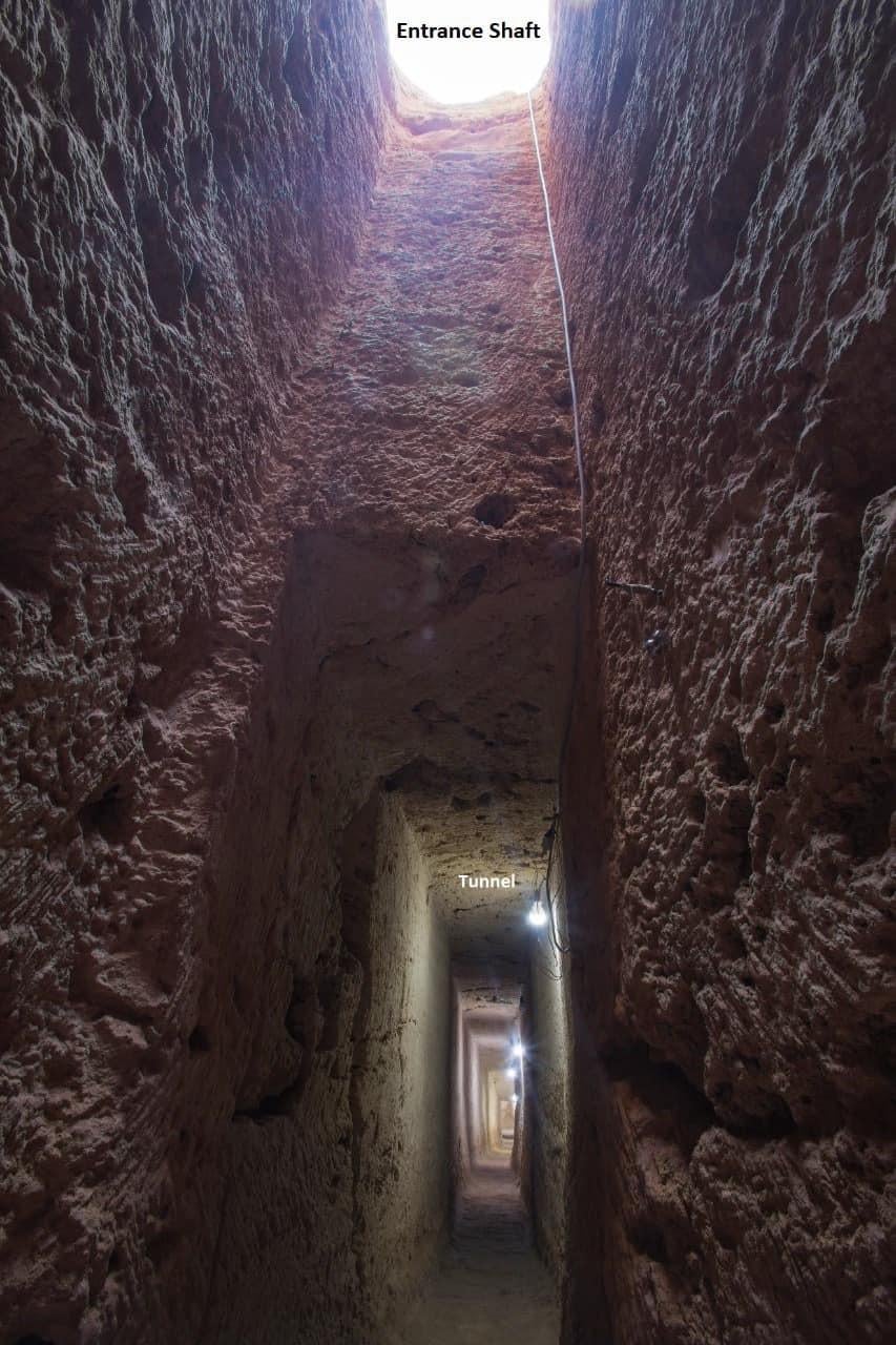 "Geometric miracle" Archaeologists discover vast tunnel beneath