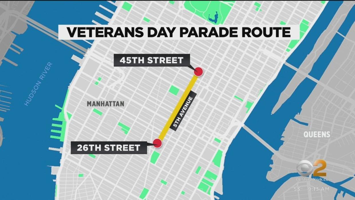 Grand marshal gearing up to lead New York City Veterans Day Parade