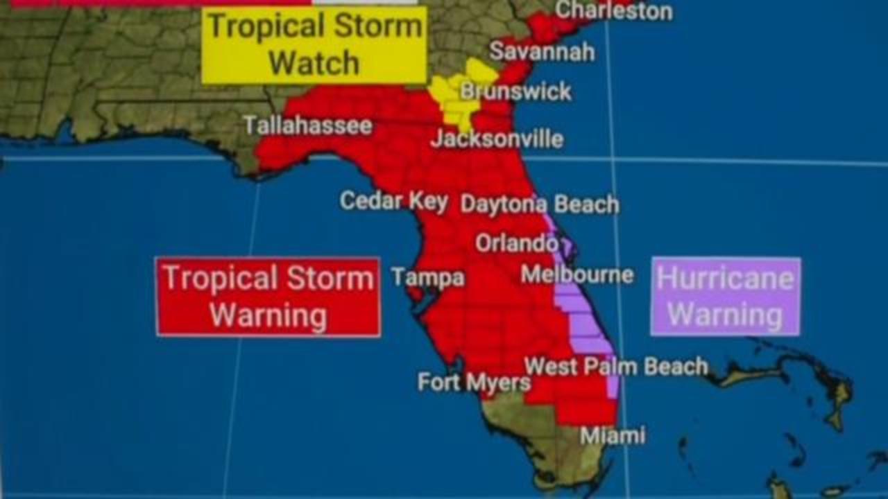 Cbsn Fusion Hurricane Nicole Heads Toward Florida Thumbnail 1453244 640x360 