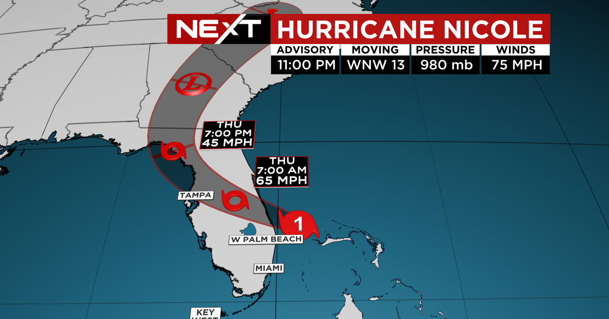 Tracking Nicole Latest updates, video reports, closings & cancellations