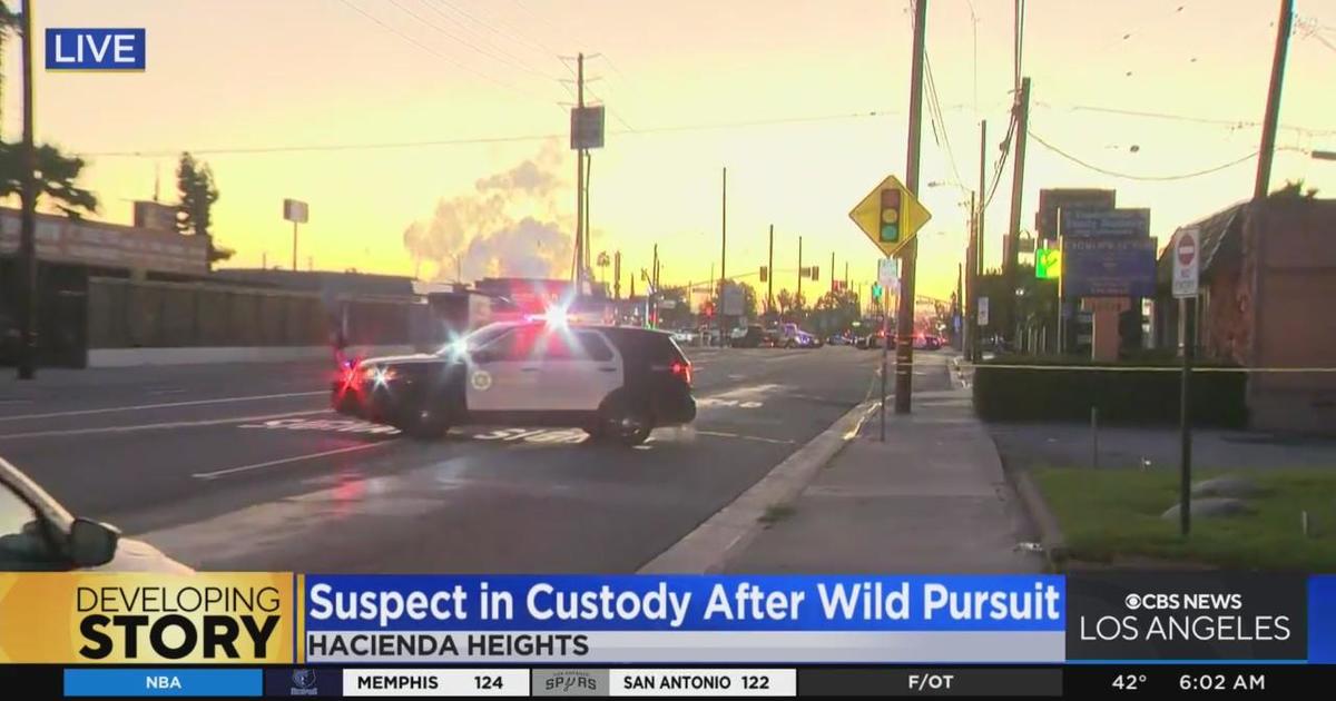 Suspect Steals Two Cars, Leads Authorities On Wild Pursuit Filled With ...