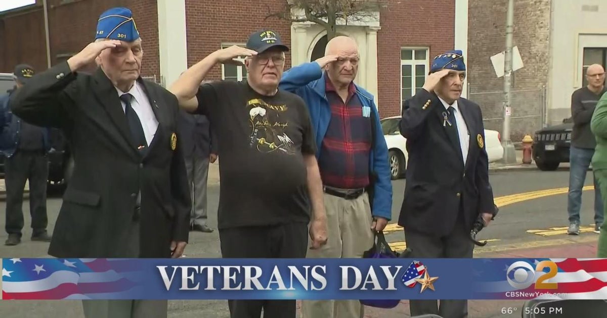 Veterans Day observances held across TriState Area CBS New York