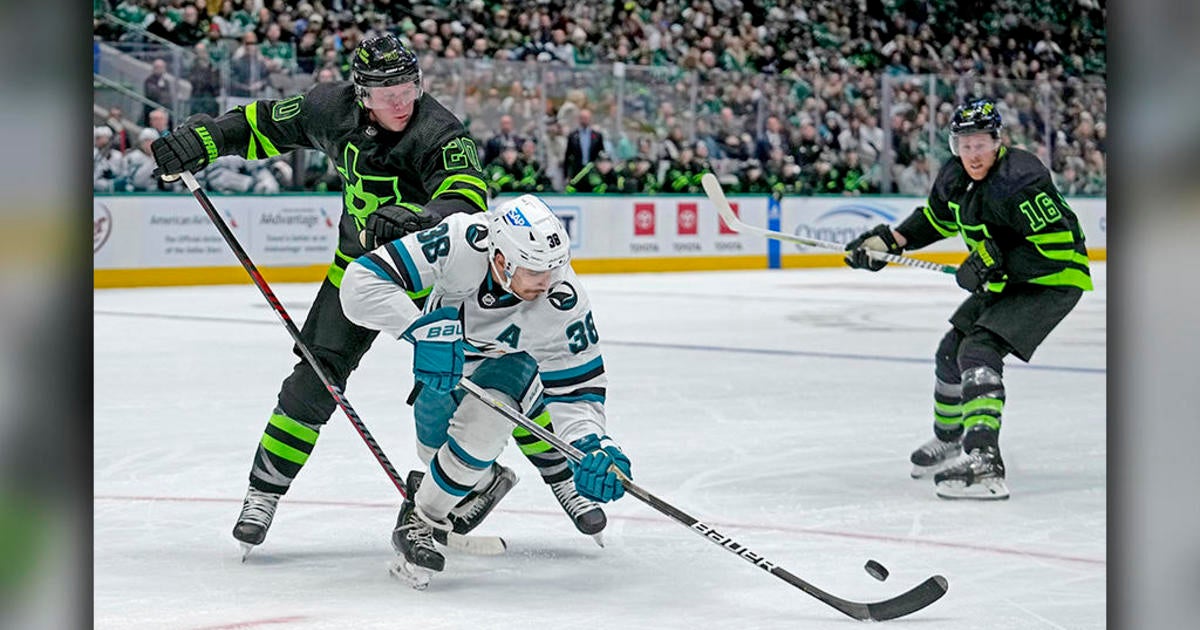 Sharks Beat Stars, Snap 5-game Losing Streak - CBS San Francisco