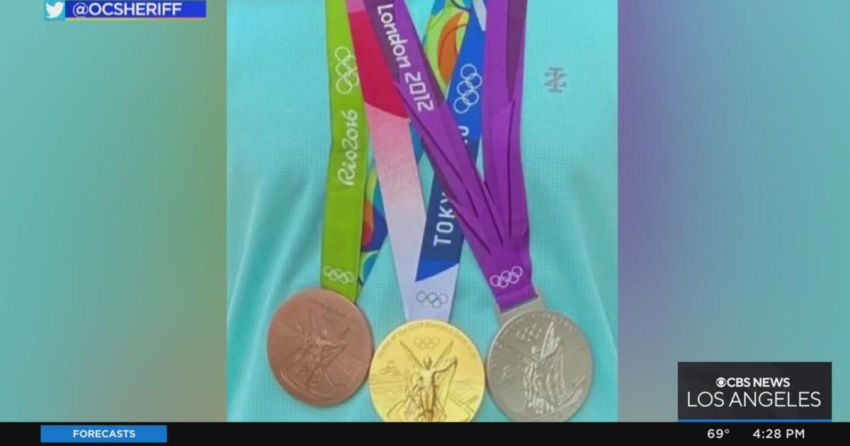 Olympic medals stolen from Orange County home CBS Los Angeles