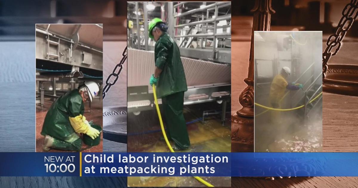 Labor Department Uncovers Kids Working At MN Meat-packing Plants - CBS ...