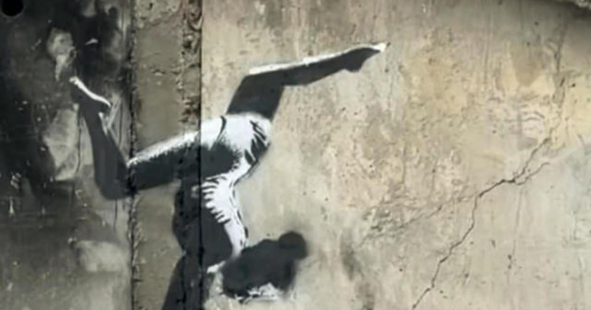 Banksy artwork appears in Ukraine