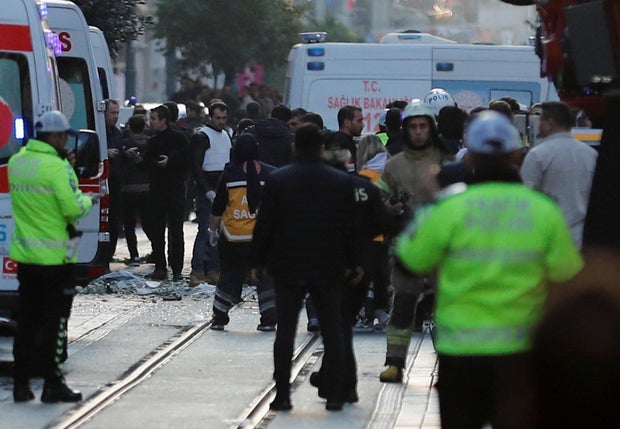 Explosion in central Istanbul's Taksim area 