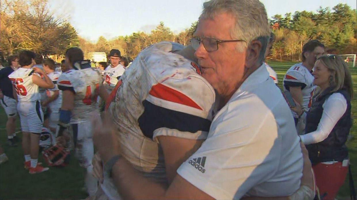 After 27 years, Coach Mac says goodbye to Milton Academy - CBS Boston