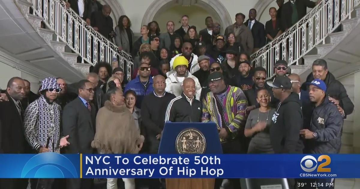 NYC celebrating 50th anniversary of hip hop CBS New York