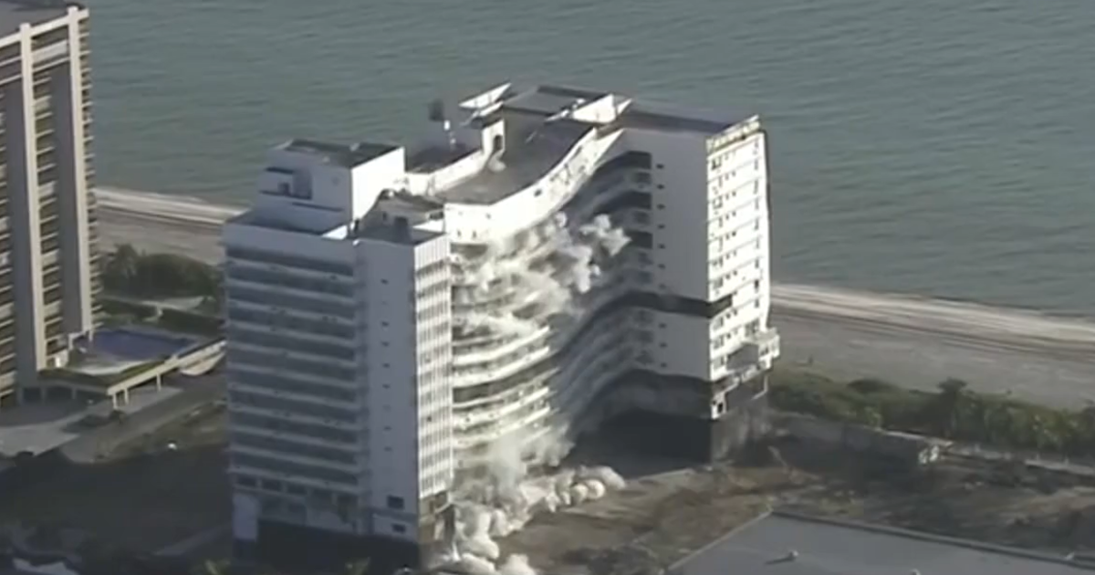 Historic Miami Beach hotel that hosted The Beatles and JFK imploded