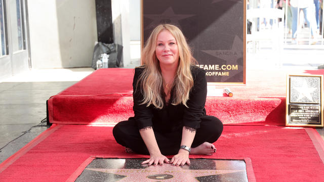 Christina Applegate Honored With Star On The Hollywood Walk Of Fame 