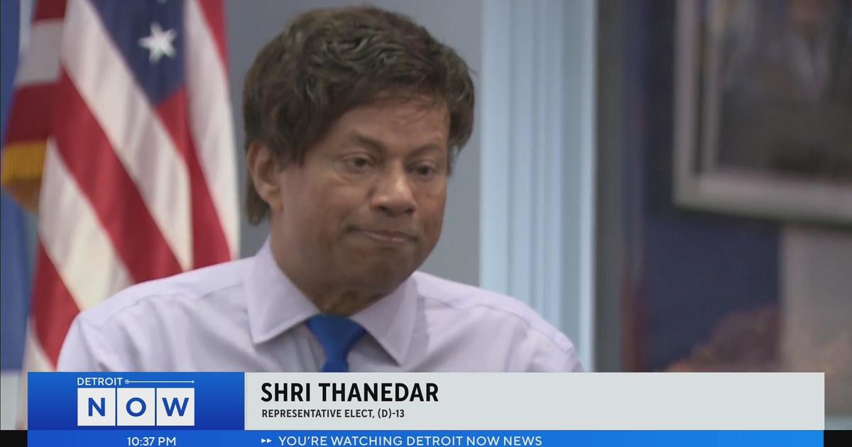 Shri Thanedar Speaks On Historic Election Win - CBS Detroit