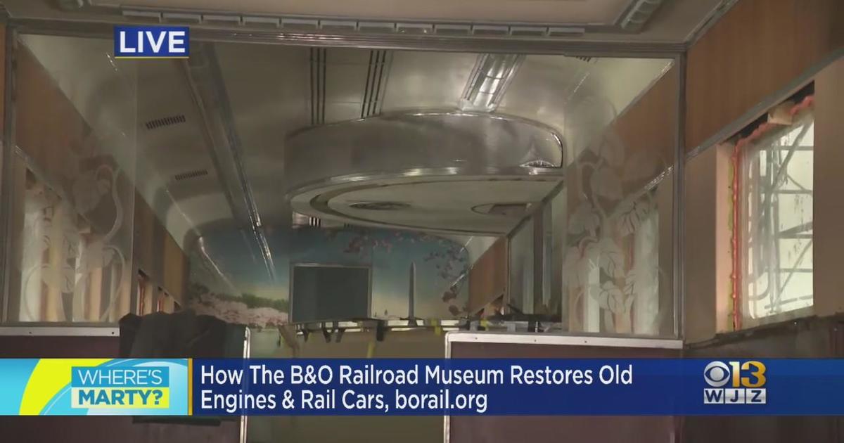 Where's Marty? Learning How The B&O Railroad Museum Restores Old ...