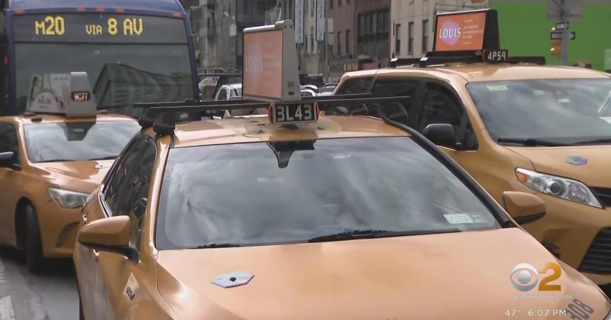 Yellow cabs increasing rates for first time in 10 years - CBS New York