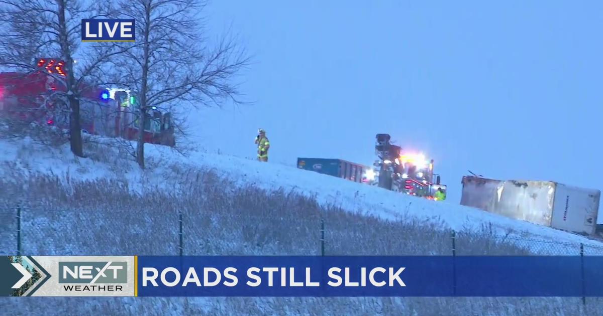 NEXT Drive: More Crashes, Spinouts As Slick Conditions On Roads ...