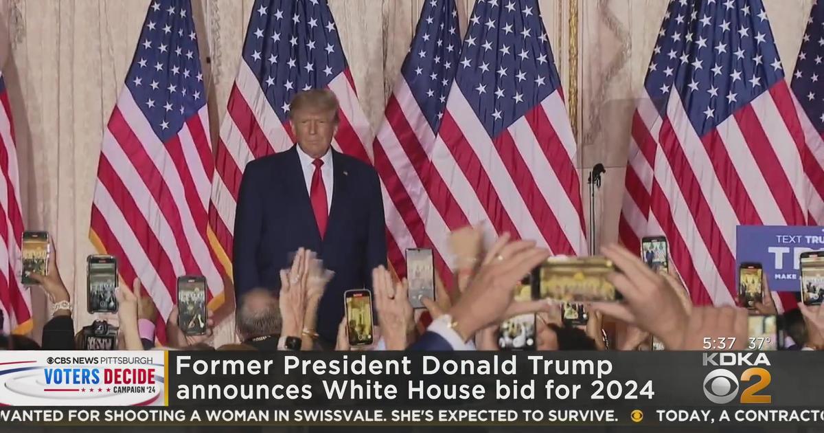 Former President Donald Trump Announced White House Bid For 2024 CBS   26438b9823f978f234af2309cef695fb 