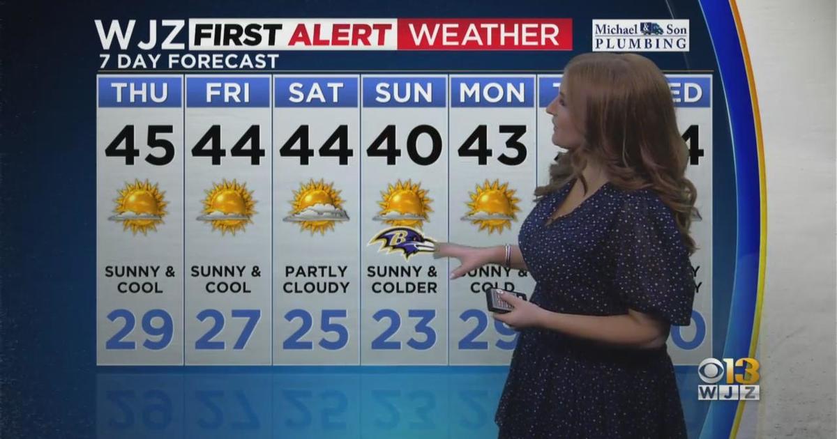 Meteorologist Meg McNamara has your Thursday morning forecast - CBS ...
