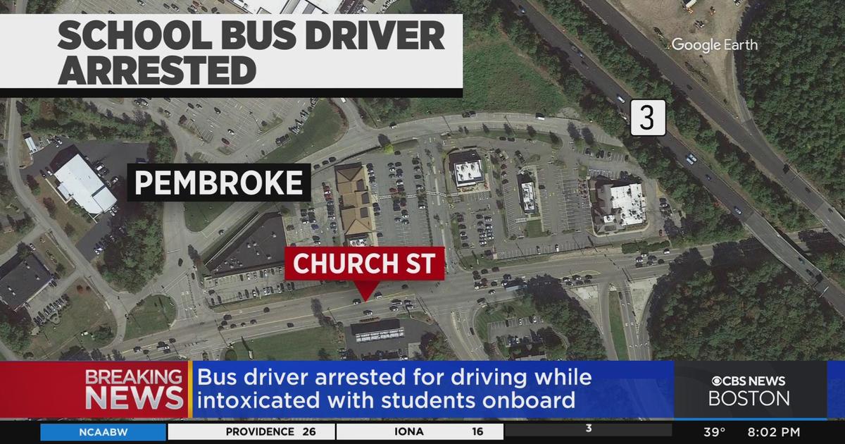 Bus Driver Arrested For Alleged Oui In Pembroke Cbs Boston