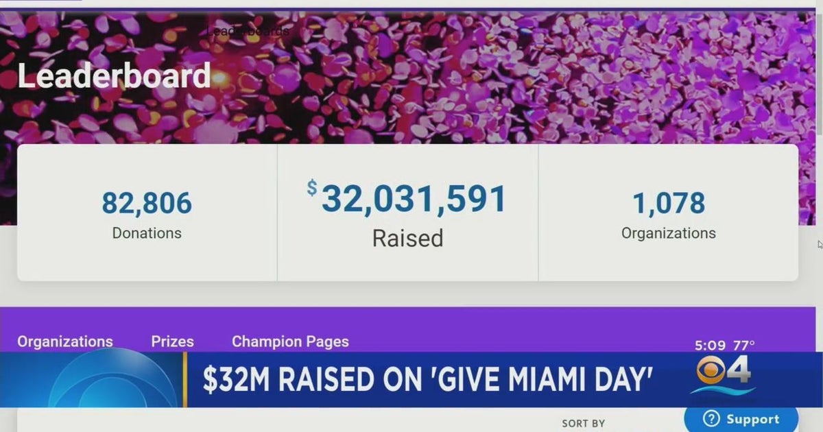  million lifted on Miami Give Away day