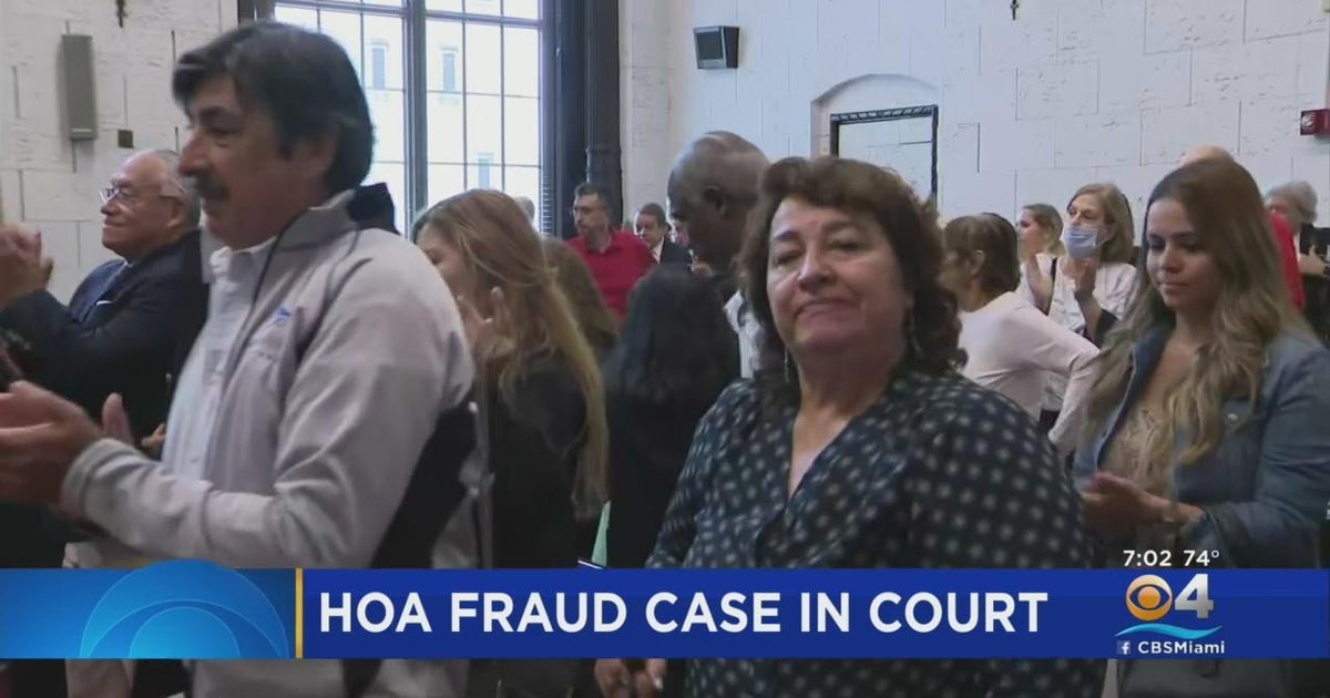 HOA fraud case Residents celebrate after court CBS Miami