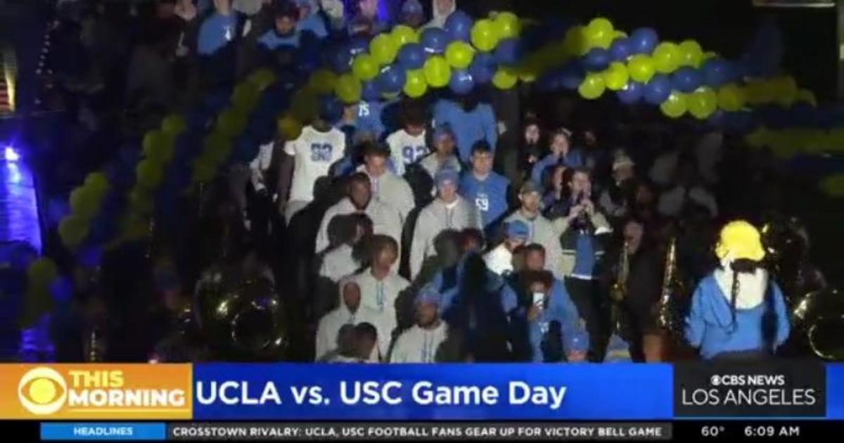 Who are you rooting for? UCLA vs. USC Game Day CBS Los Angeles