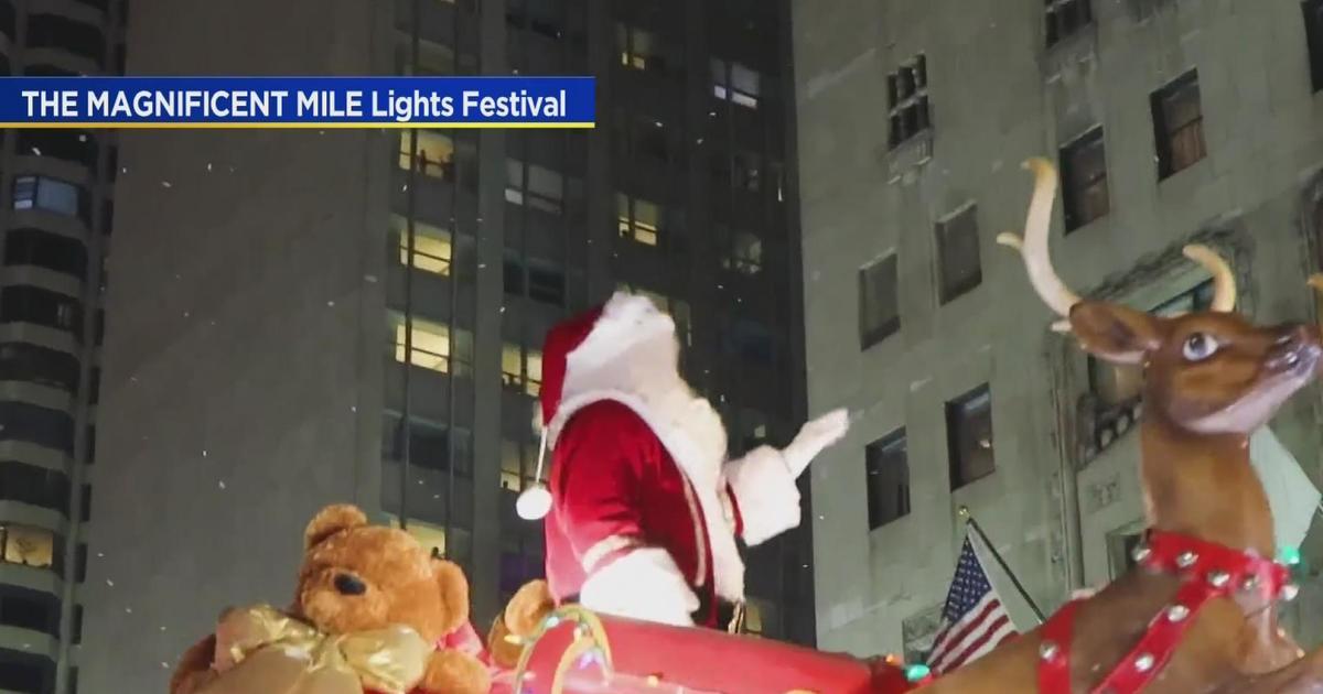 Thousands expected for Mag Mile Lights Festval CBS Chicago