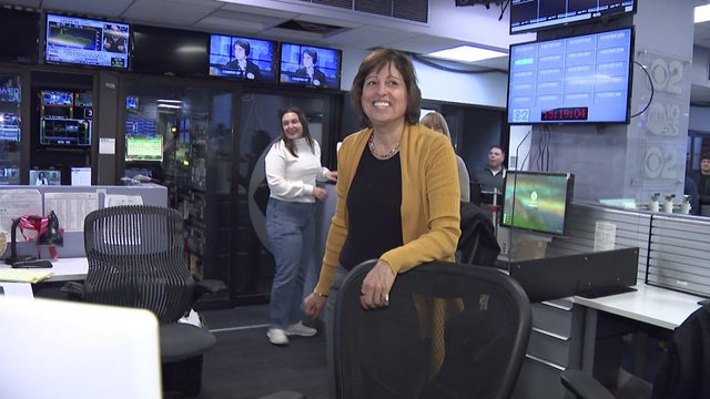 Wanda Prisinzano stands at the CBS2 assignment desk. 