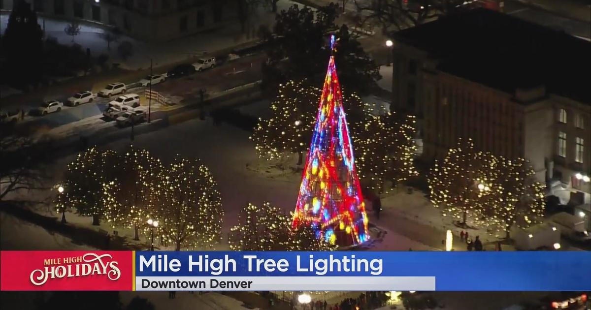 Mile High Tree Lighting CBS Colorado