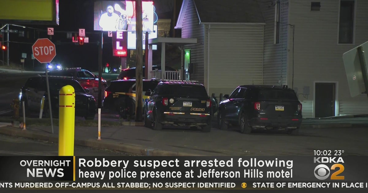 Robbery suspect arrested after being found in Jefferson Hills motel ...