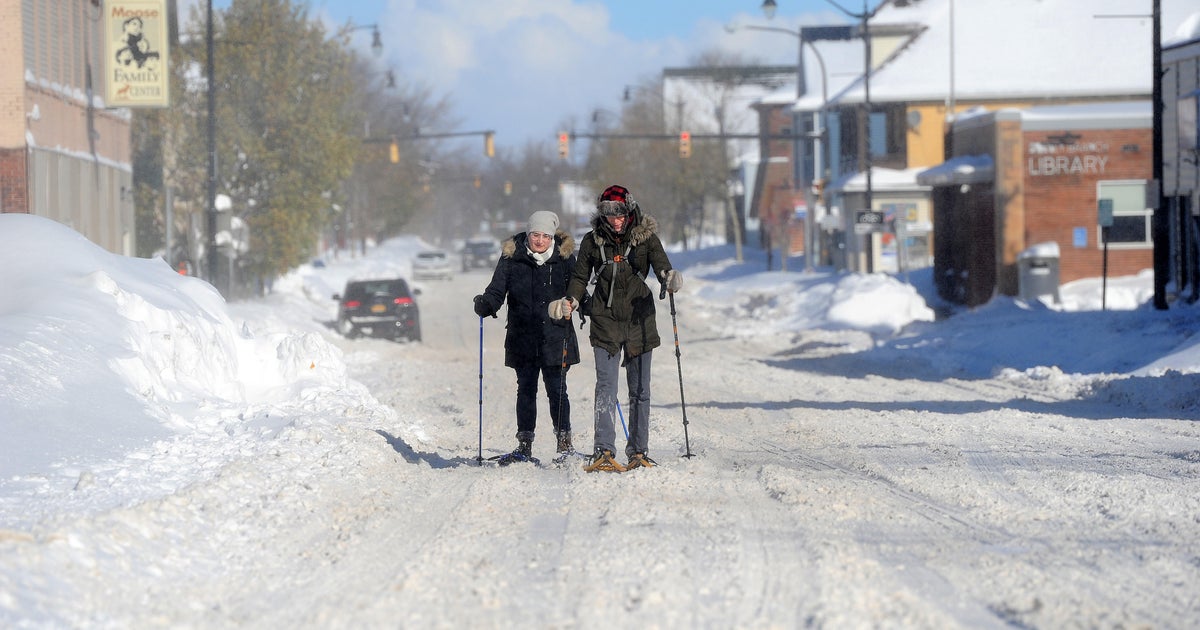 Buffalo, western New York starts digging out after