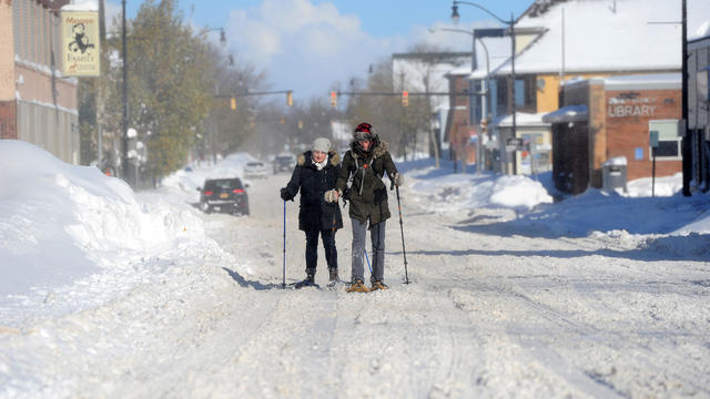 Intense Winter Storm Brings Multiple Feet Of Lake Effect Snow To Buffalo Area 