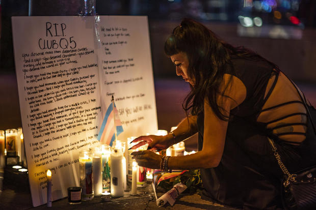 Colorado Spring Shooting West Hollywood California vigil 