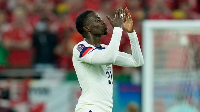 Tim Weah of the USMNT 