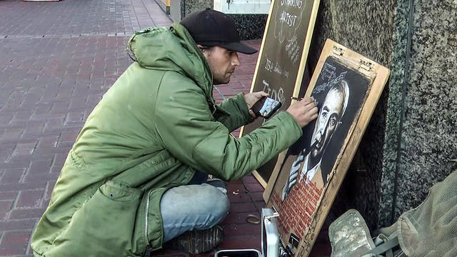 SF street artist Daniel McClenon 