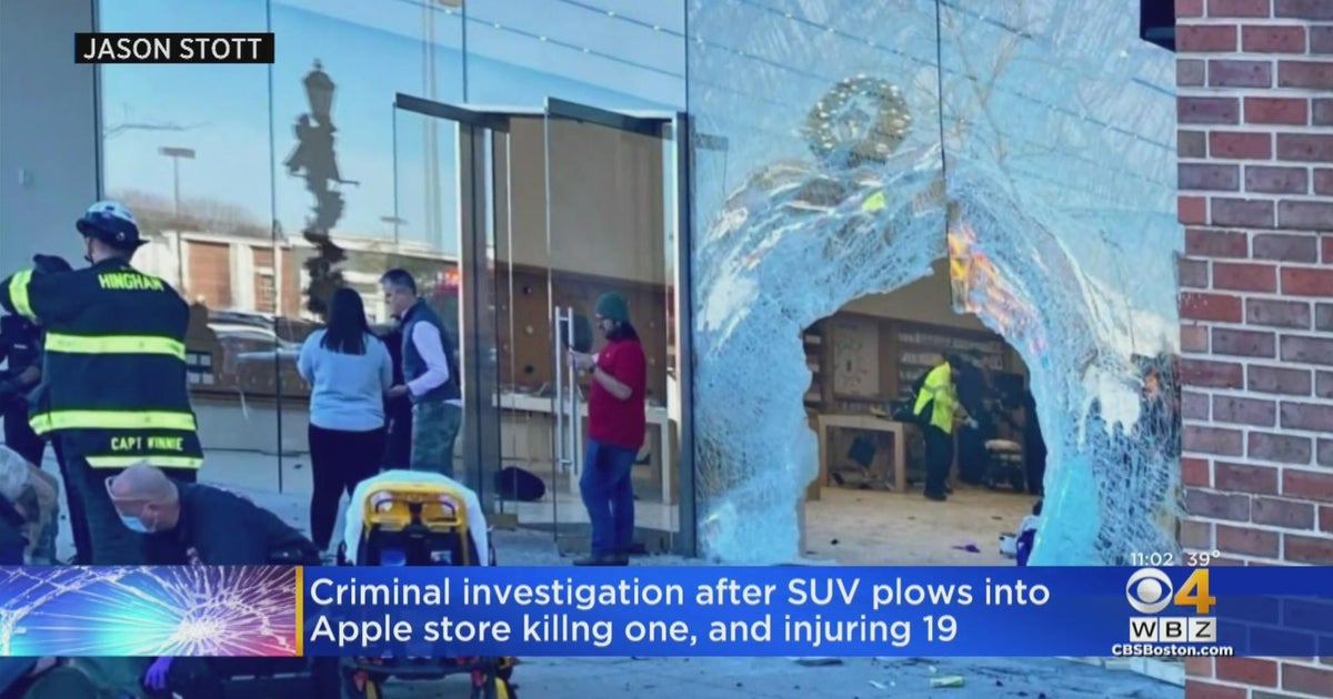 Criminal investigation underway after SUV crashes into Apple Store in ...