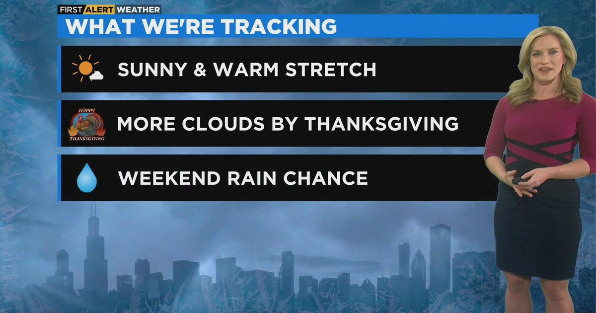 Chicago First Alert Weather: Warming up Tuesday - CBS Chicago