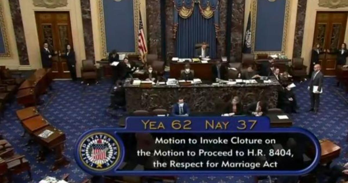 Respect For Marriage Act passes Senate with bipartisan support picture
