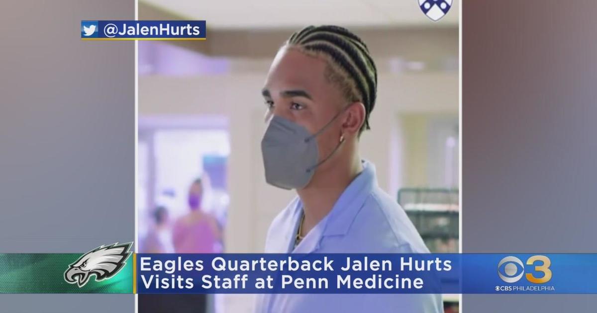 Jalen Hurts sent to hospital minutes after Eagles kickoff with mystery  illness