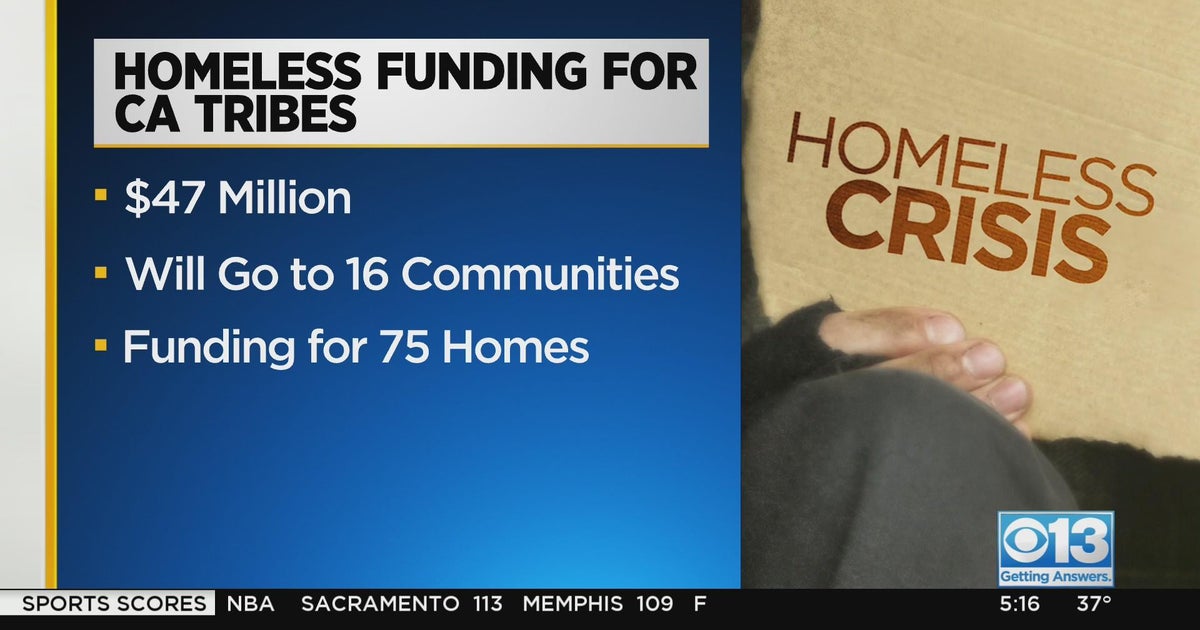 Gov. Newsom announces $47M in homeless funding for tribes