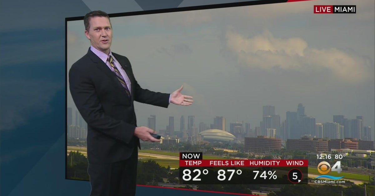 Miami Weather: 11/23/22 12:26 P.M. - CBS Miami