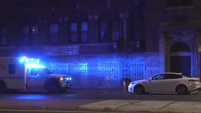 Police patrol lights on car roof 
