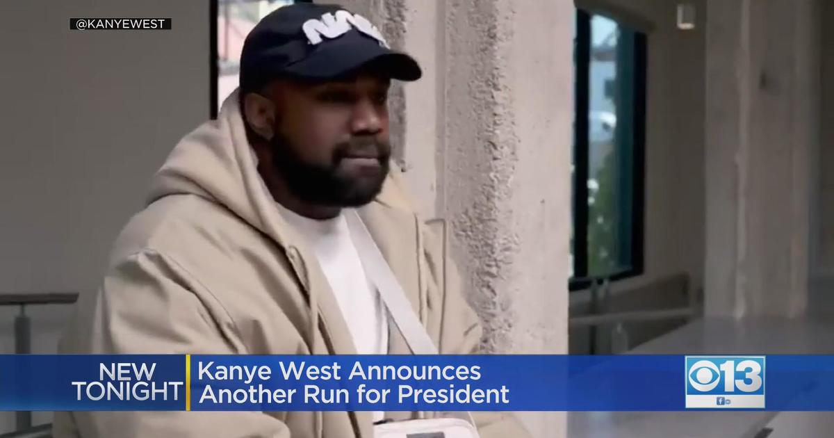 Kanye West announces he's running for president again - CBS Sacramento