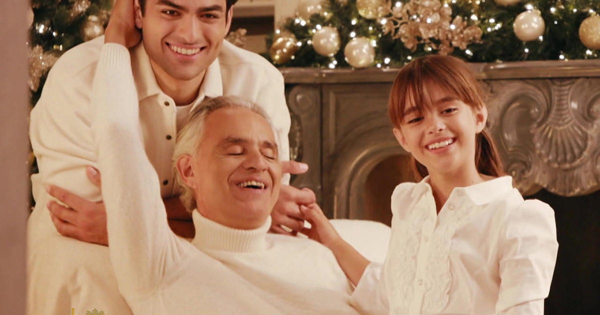 How Andrea Bocelli Is Bringing A Very Family Christmas To The