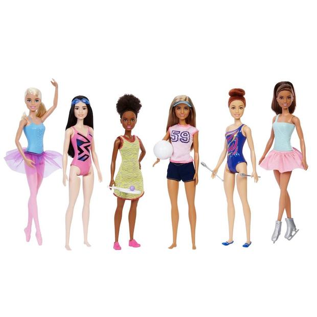 Barbie 6-Doll Sports Career Collection 