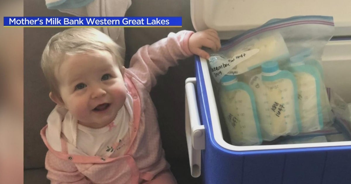 breast milk donations CBS Chicago