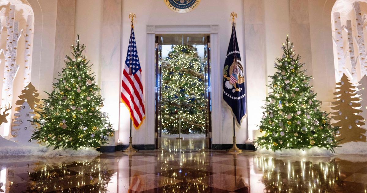 White House Christmas decorations celebrate \