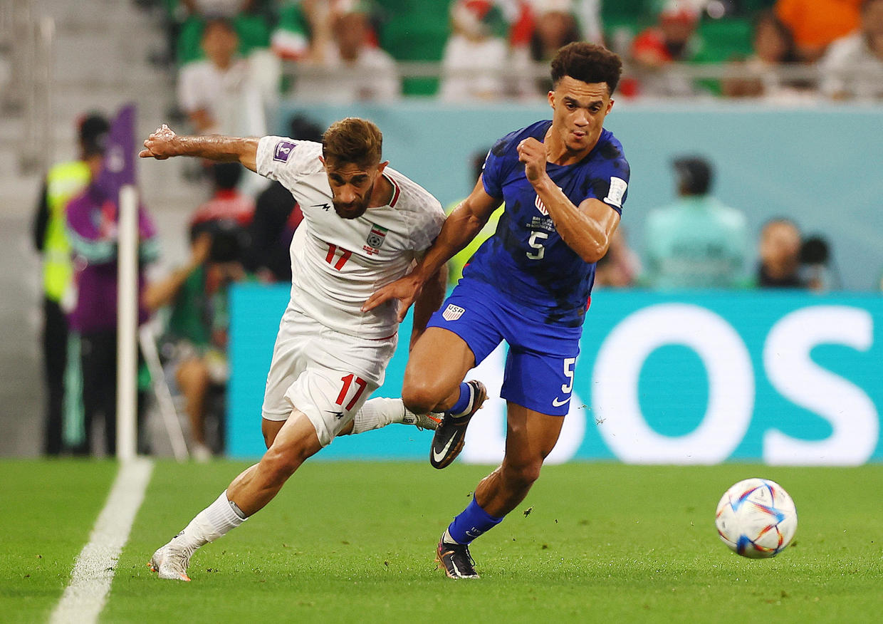 U.S.A. advances to World Cup knockout stage after a pivotal win against Iran | CBS News
