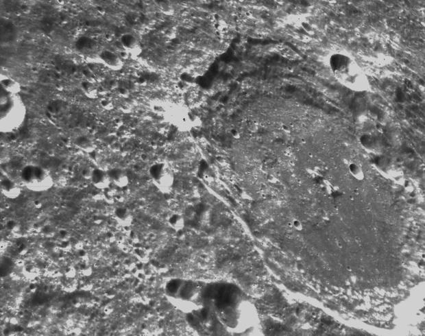 Surface of the moon 